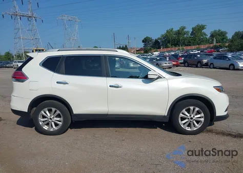 2016 Nissan Rogue Sv from USA, damaged, VIN KNMAT2MV4GP604262